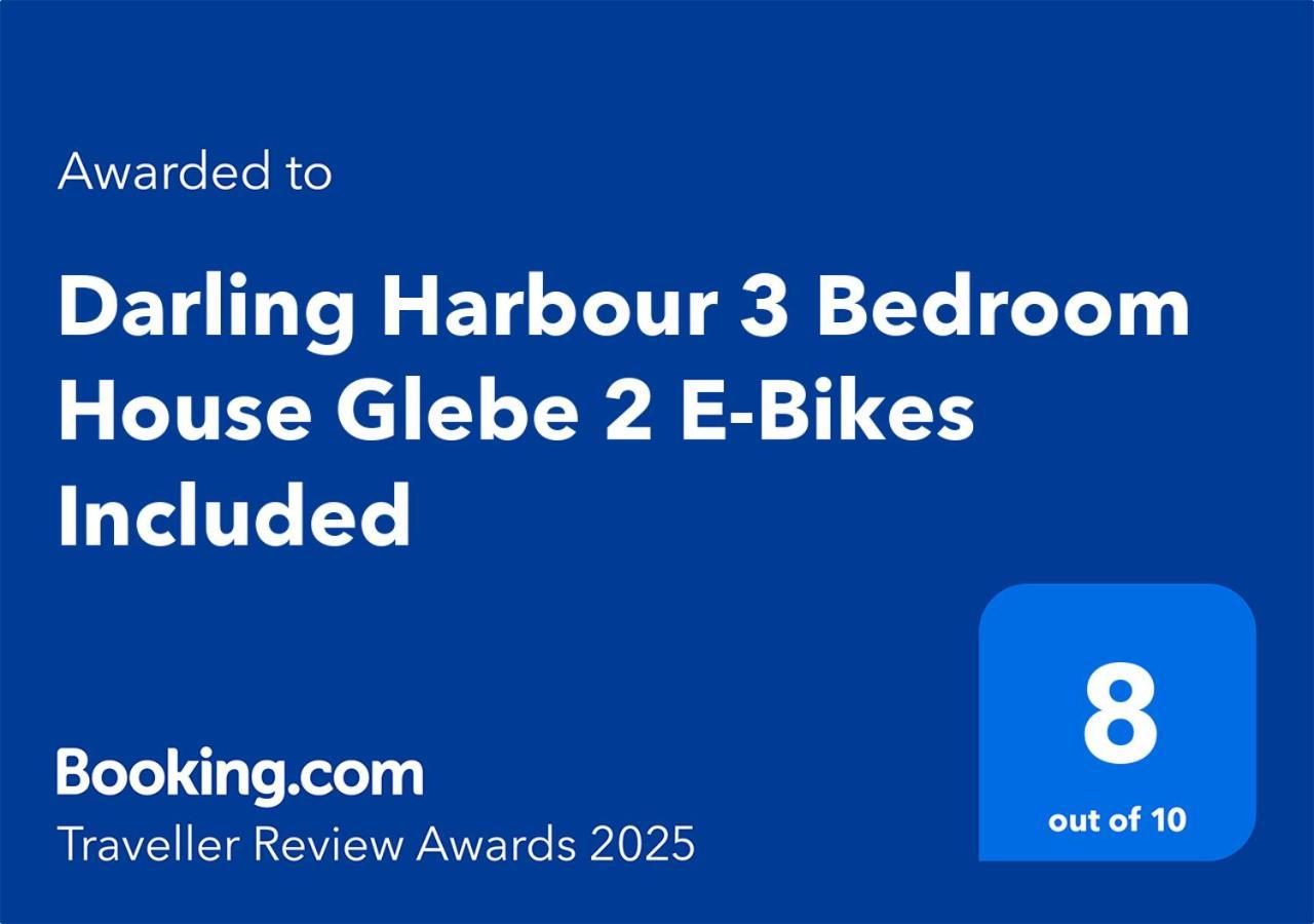 Darling Harbour 3 Bedroom House Glebe 2 E-Bikes Included ซิดนีย์ ภายนอก รูปภาพ
